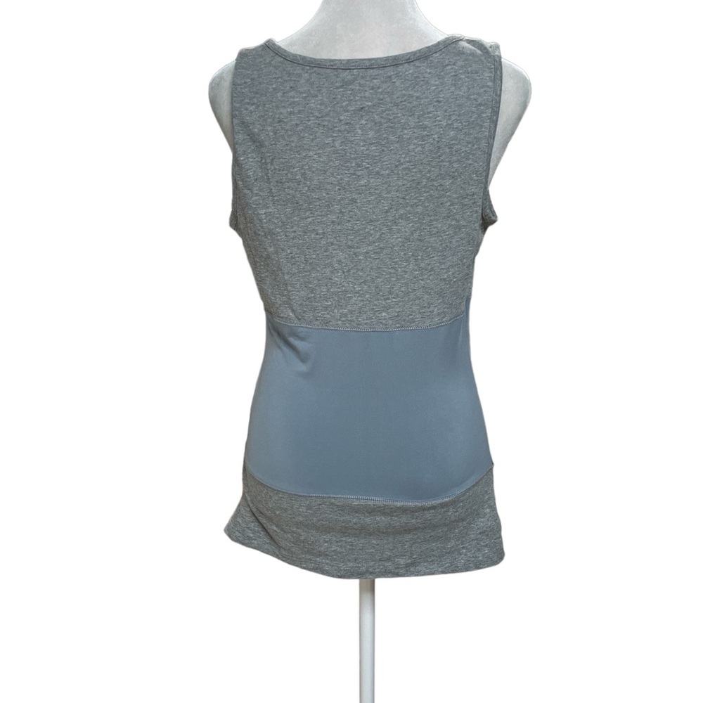 Gabby Reece Collection for Danskin Now Gray & Blue Sleeveless Tank Top Size L - Picture 4 of 12
